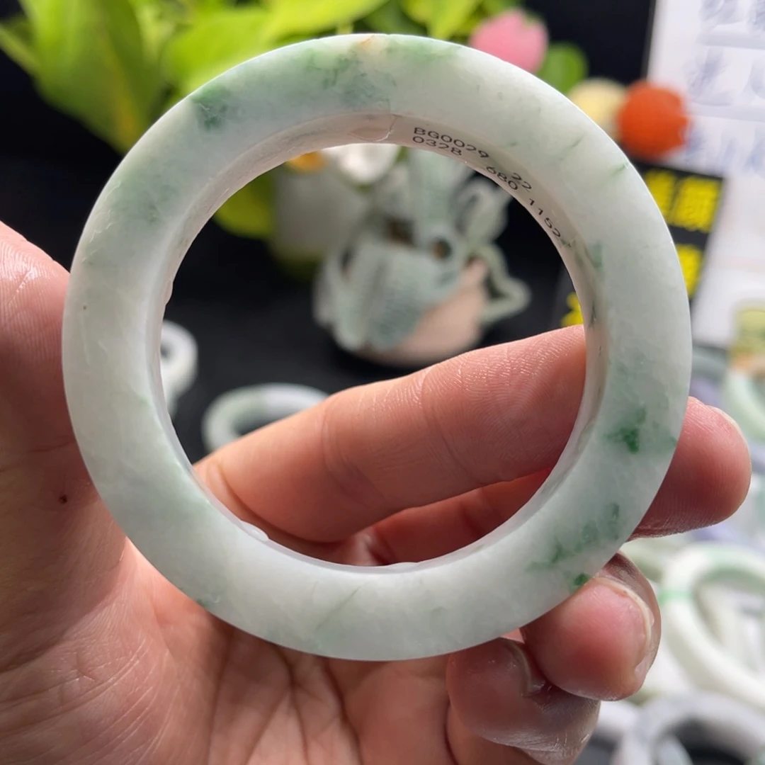 【闪购商品】定制翡翠手镯57-63未镶嵌