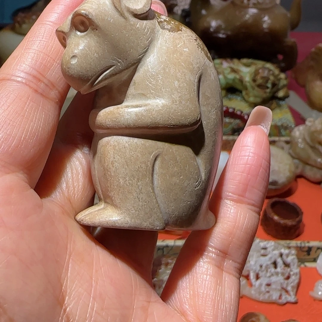 古***悠和田玉未镶嵌挂件