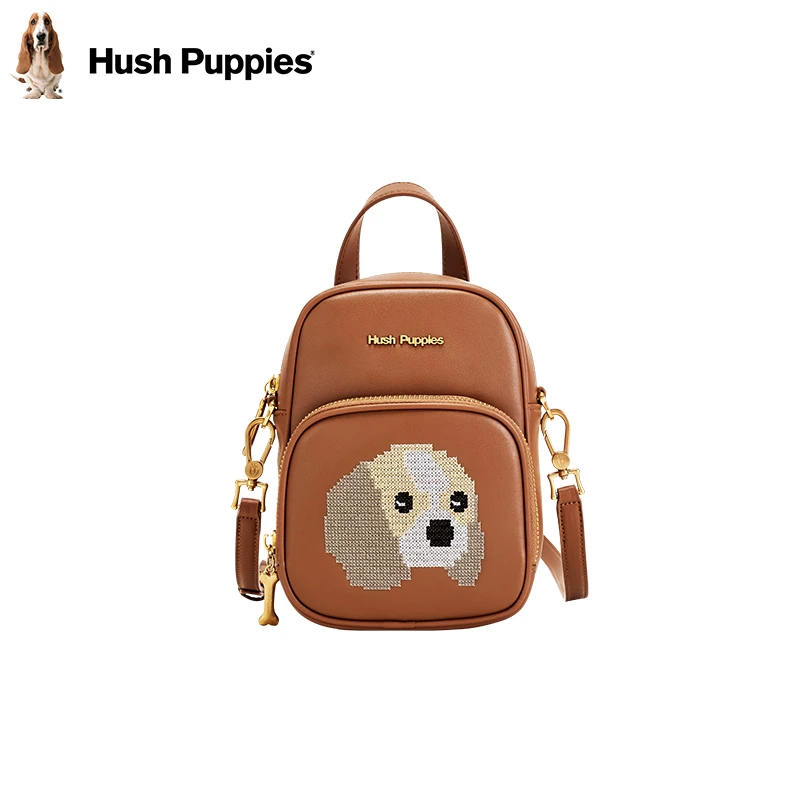 暇步士女包可爱狗狗单肩包女迷你手提包时尚潮流斜挎包HA-1412007