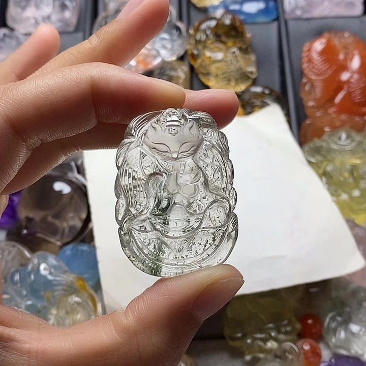 颈饰未镶嵌水晶水晶吊坠