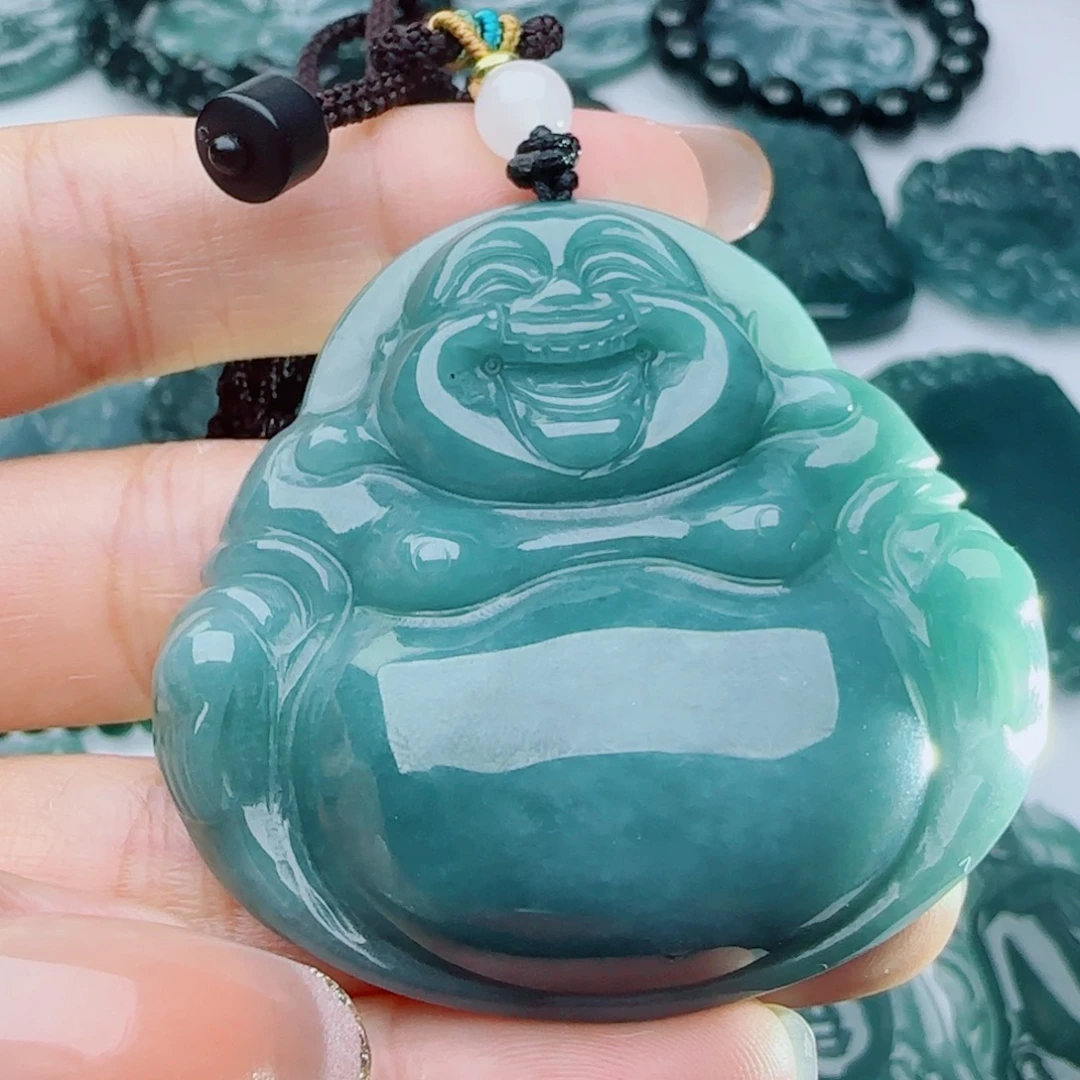 颈饰未镶嵌翡翠多样性发货天然的A货翡翠