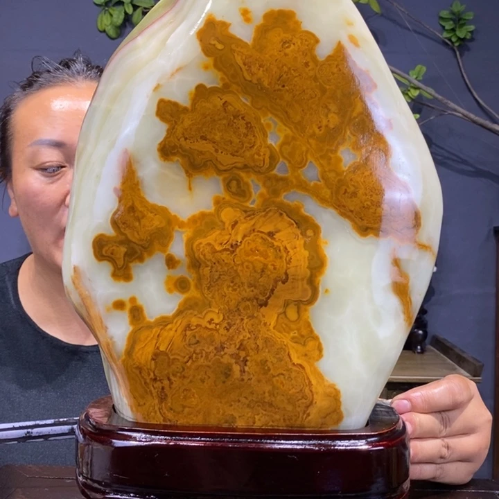 石材精品古青石摆件