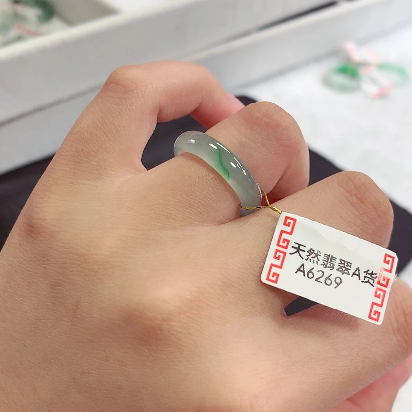 【闪购商品】未镶嵌戒指翡翠11号
