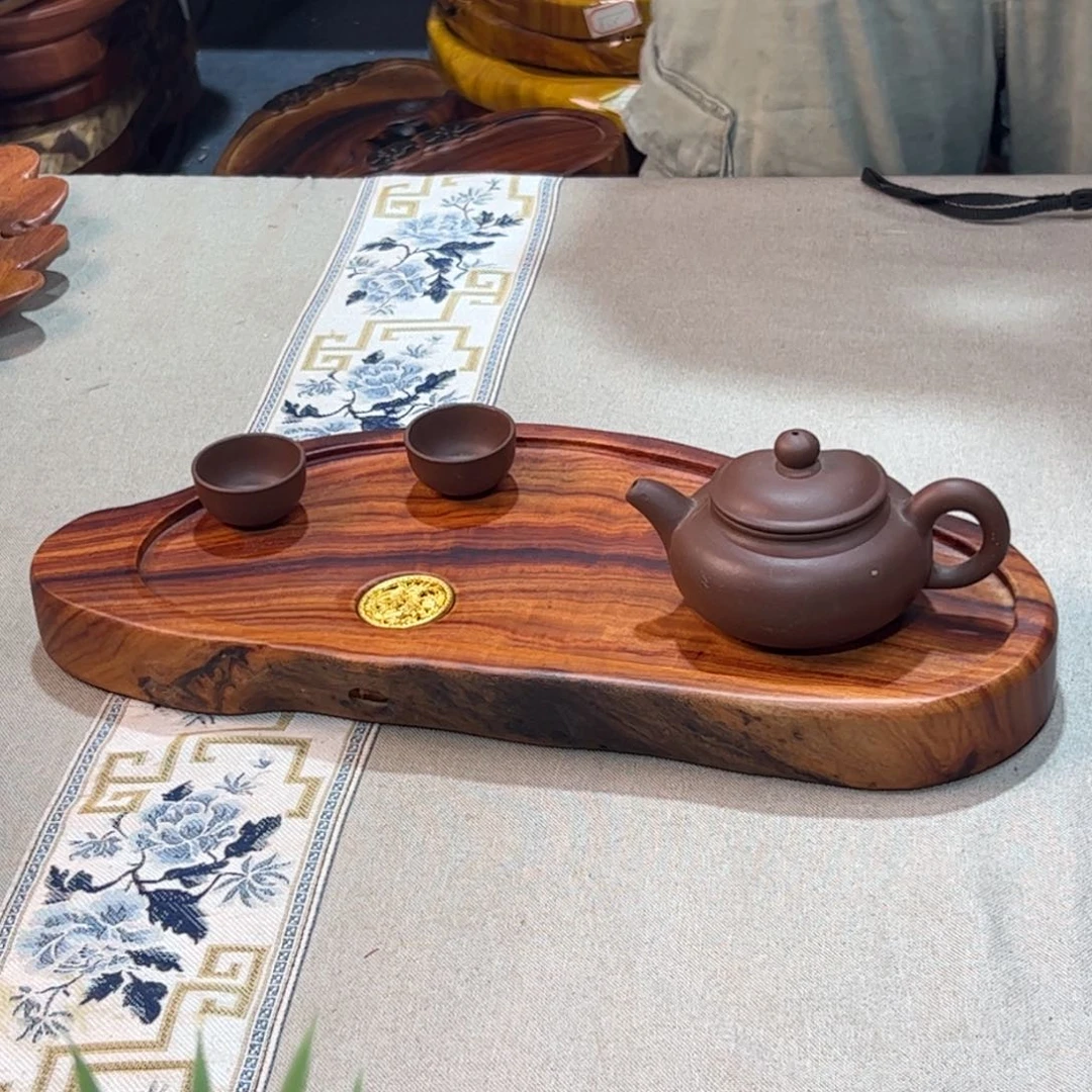 香樟木原木茶盘木头