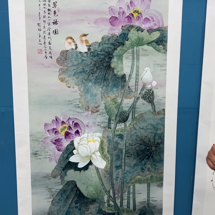国画宣纸纯手绘字画