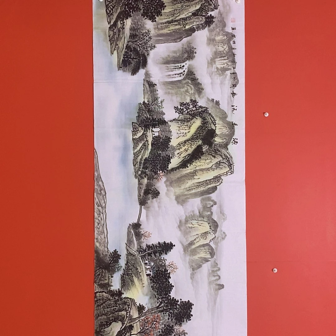 国画花鸟山水国画作品