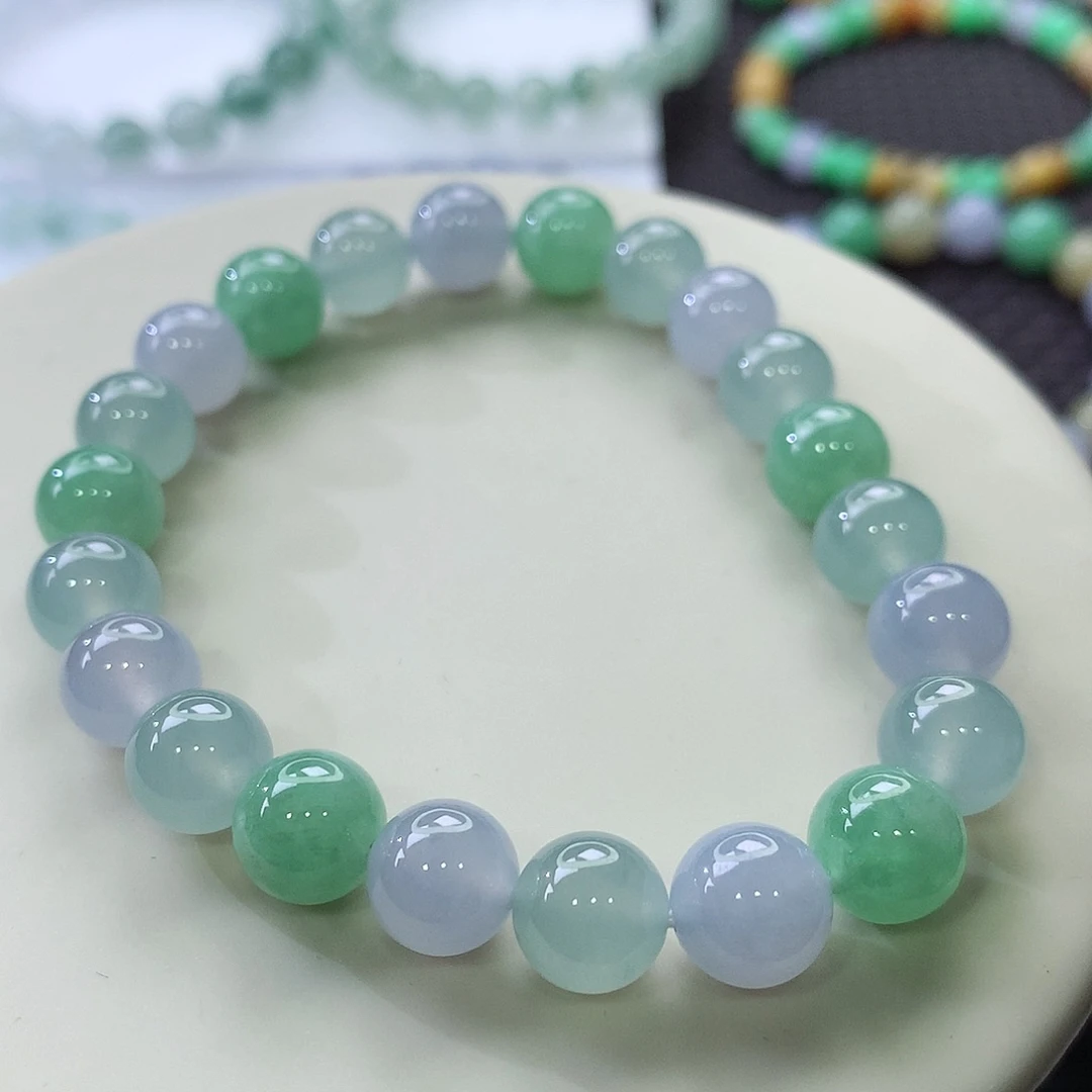 未镶嵌手链翡翠翡翠