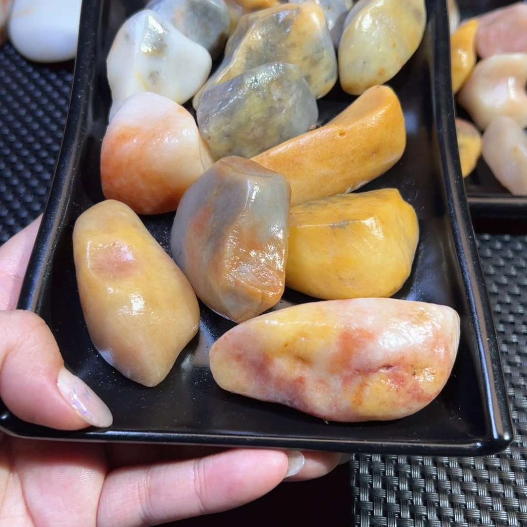 珂****a静辉品石金丝玉原石