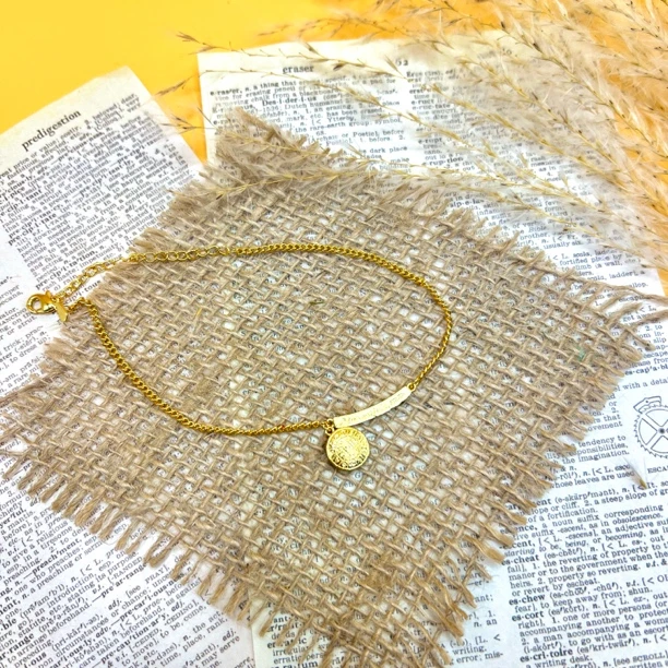 合金手链 「Richer」灰灰-泰国13763903星盘脚链