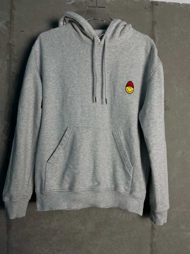 未使用 maje L*1/AMI 笑脸鸡蛋仔刺绣卫衣/07414