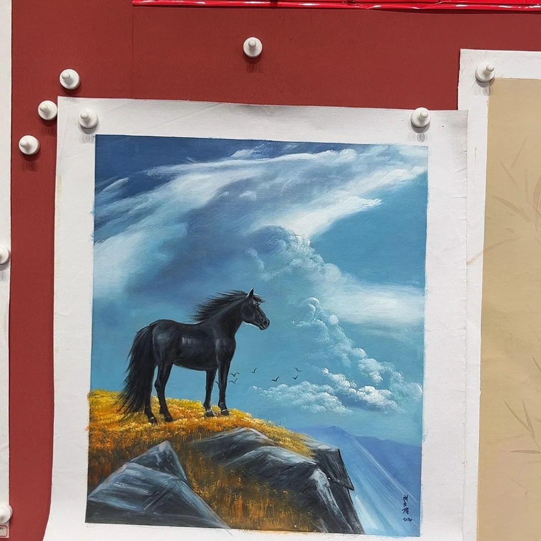 油画用****1刘文桂油画作品