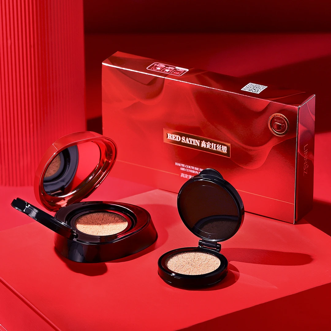 琳妆高定美肌气垫BB霜套盒防水防汗不脱妆遮瑕保湿iwawa液体腮红