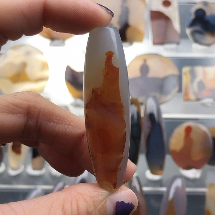 玛瑙/玉髓未镶嵌颈饰196