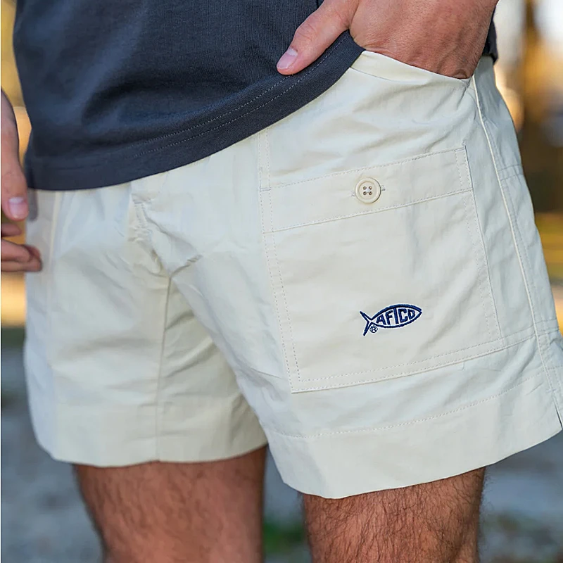 H659-J6童装115-145码欧美儿童防水尼龙防晒短裤夏季男童户外外贸