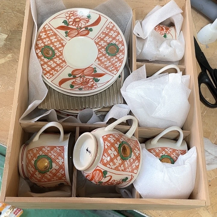 瓷片1**8004 精美瓷器，保真正品5套