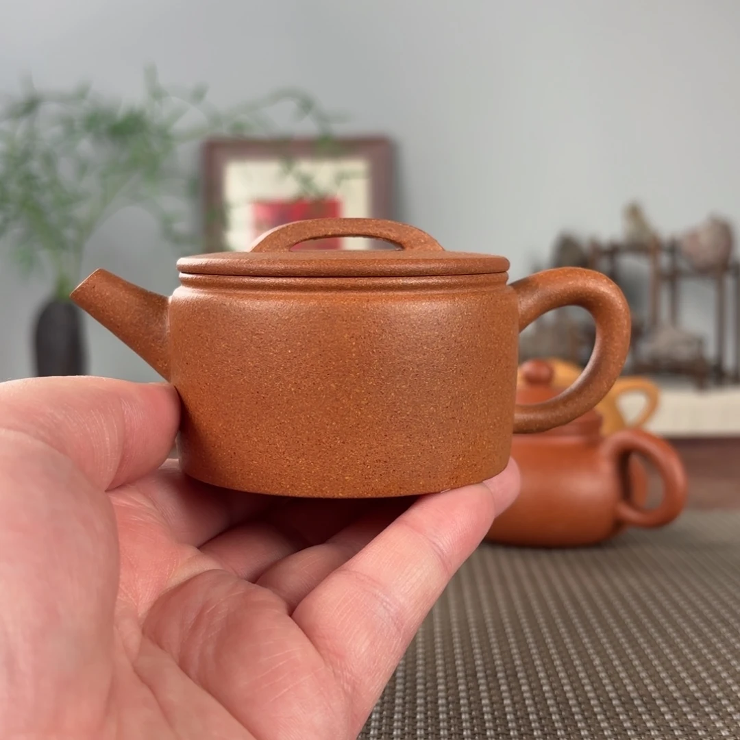 茶壶紫砂微瑕黄龙山原矿紫砂壶