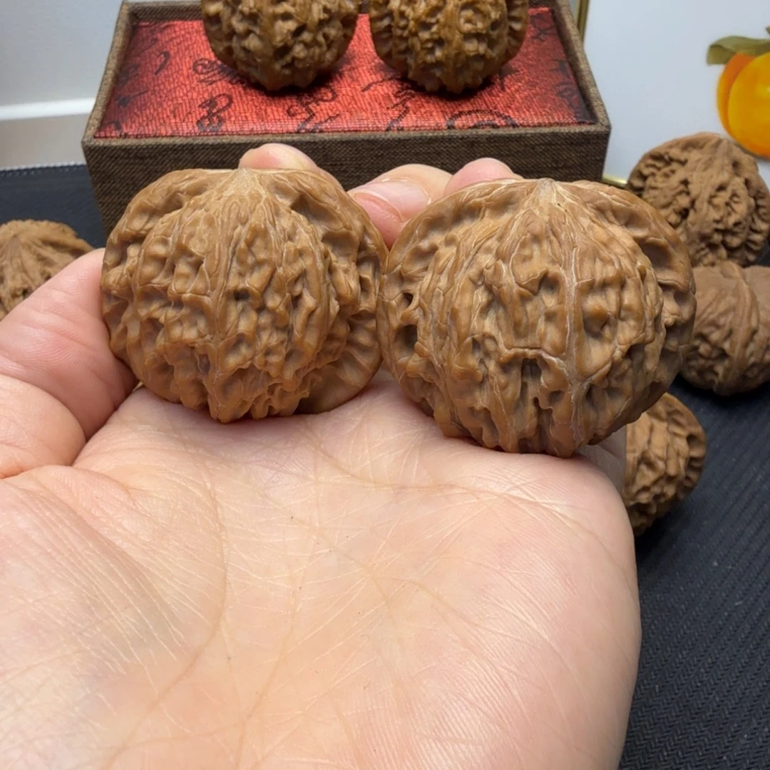 把件文玩核桃全品大磨盘42➕