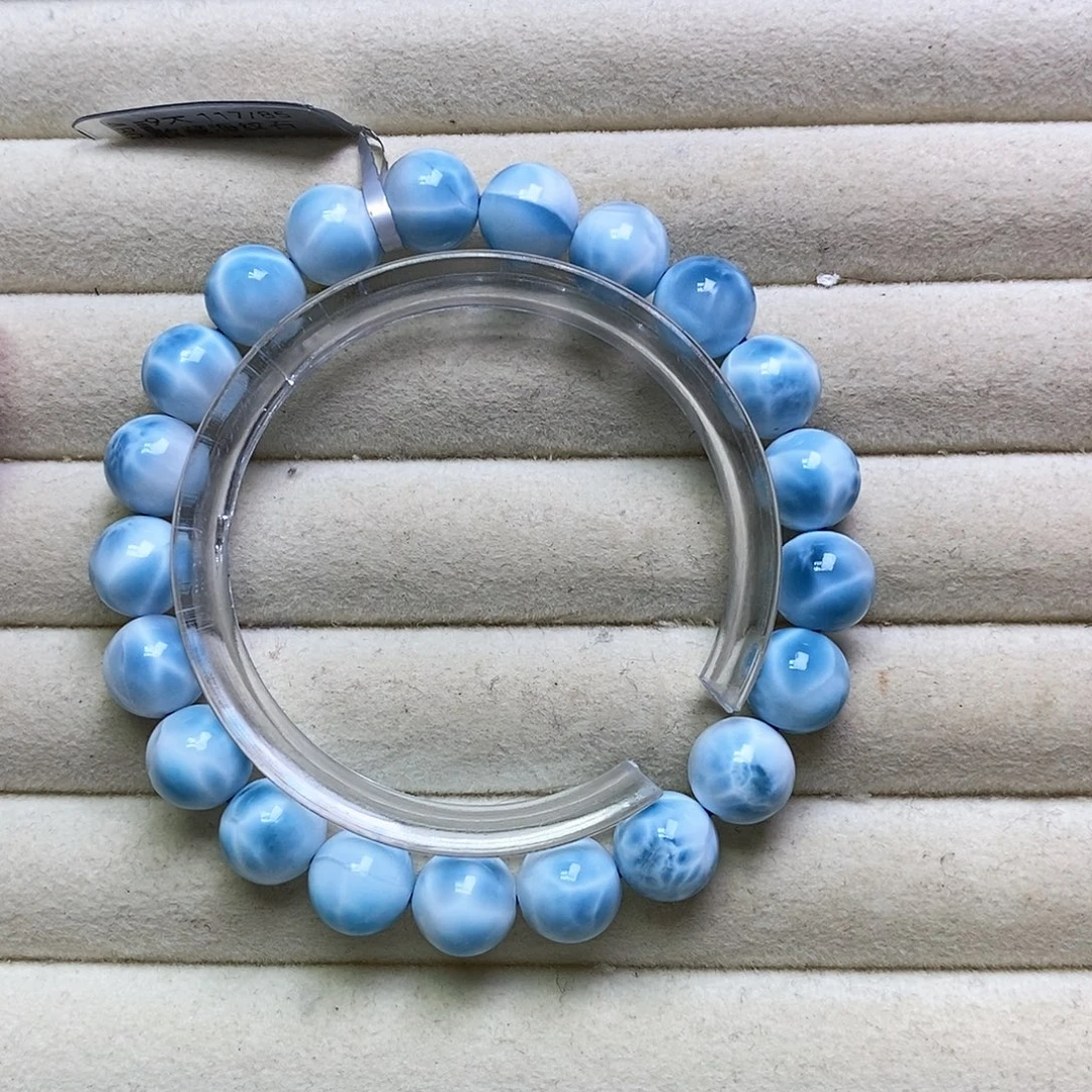 针钠钙石（海纹石）未镶嵌手链