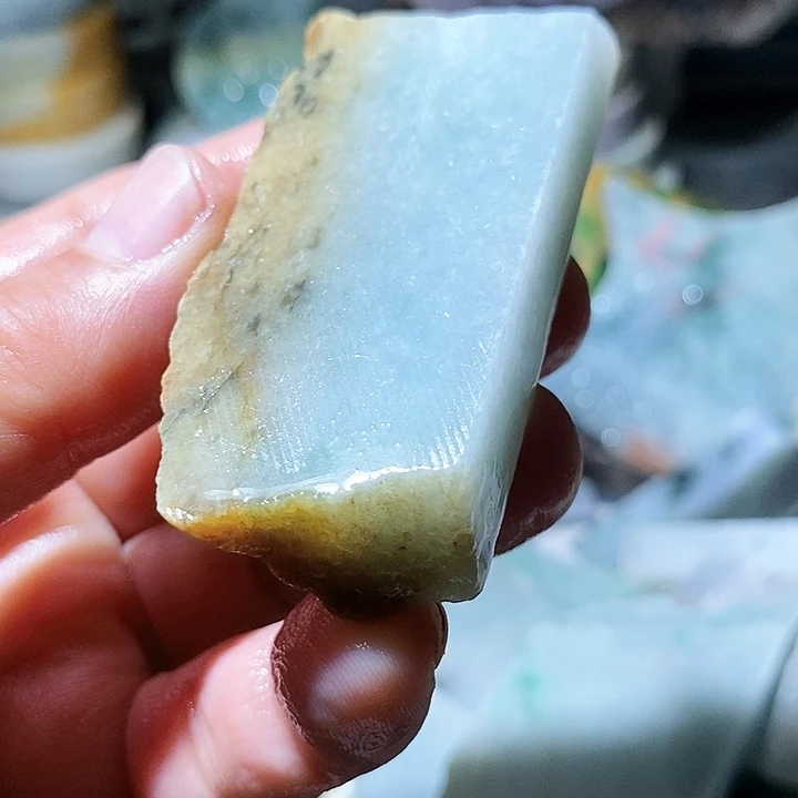 散珠翡翠边角料66