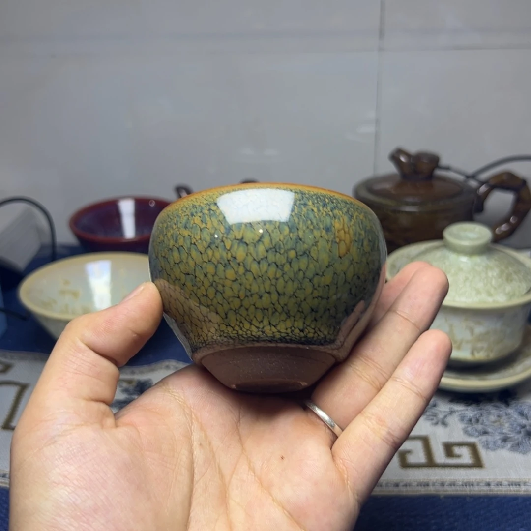 建阳建盏喝茶主人杯