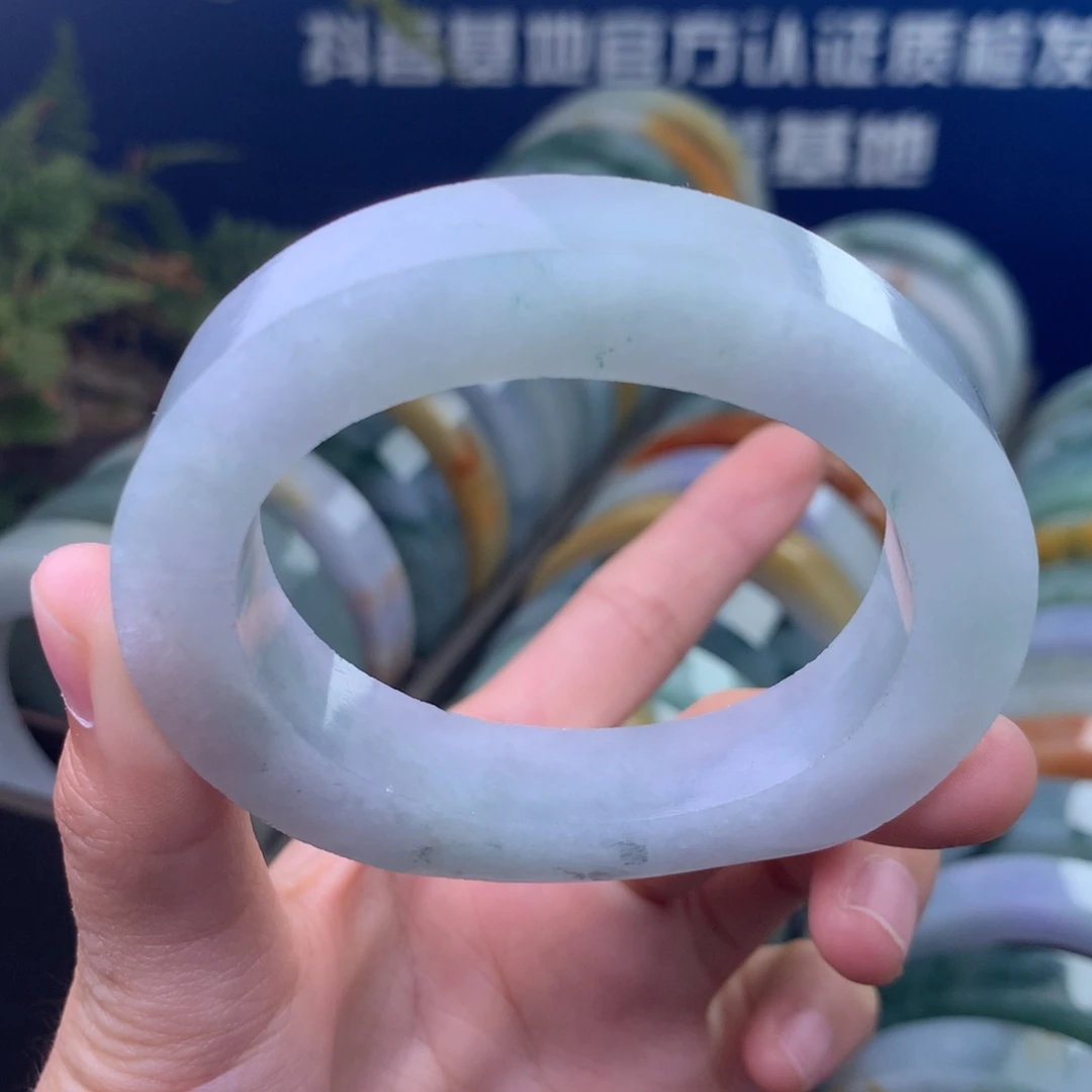 定制翡翠未镶嵌手镯定制不退不换贵妃