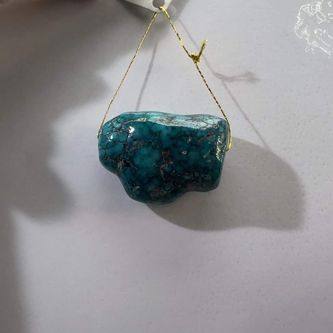 绿松石未镶嵌挂件