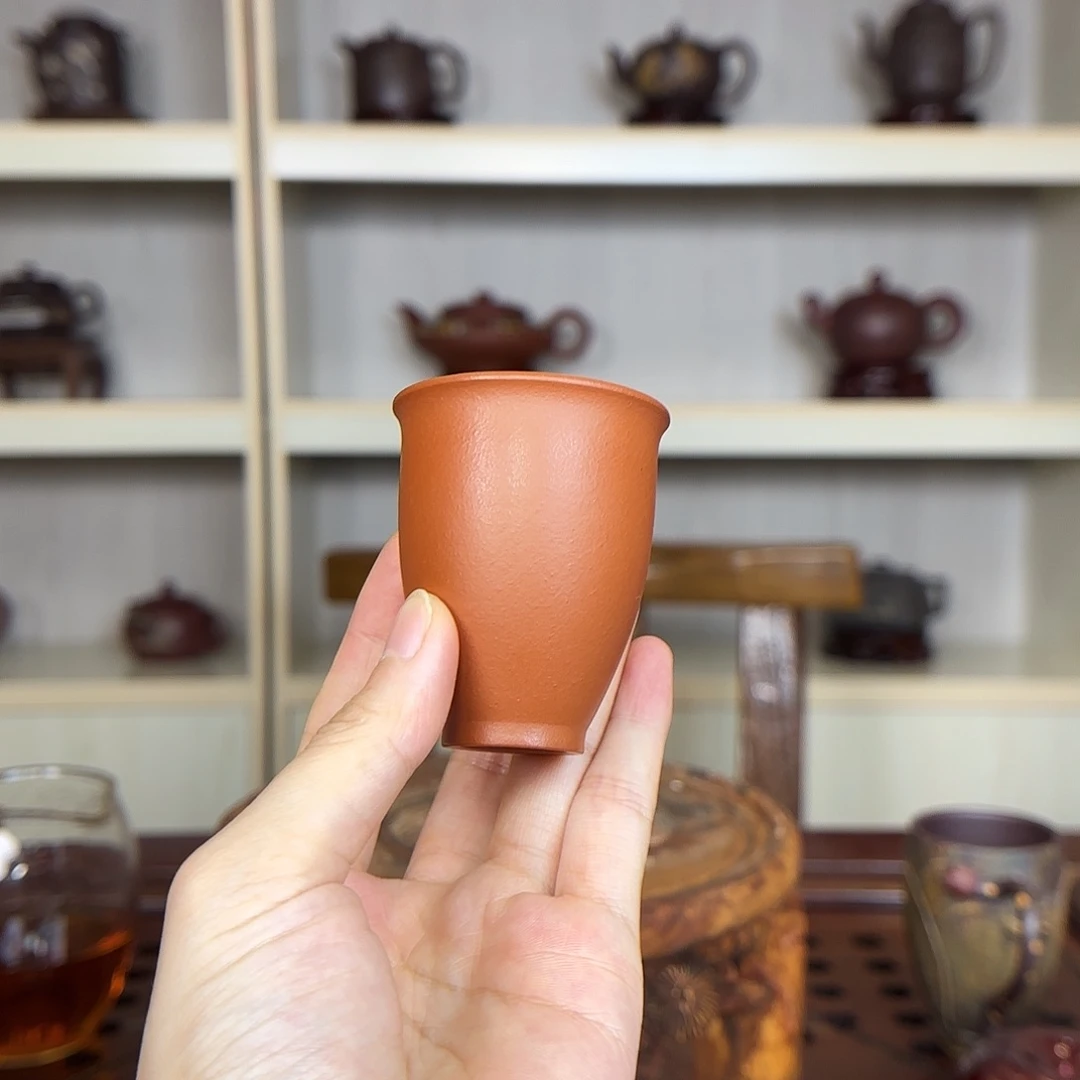 茶杯紫砂一壶李紫砂