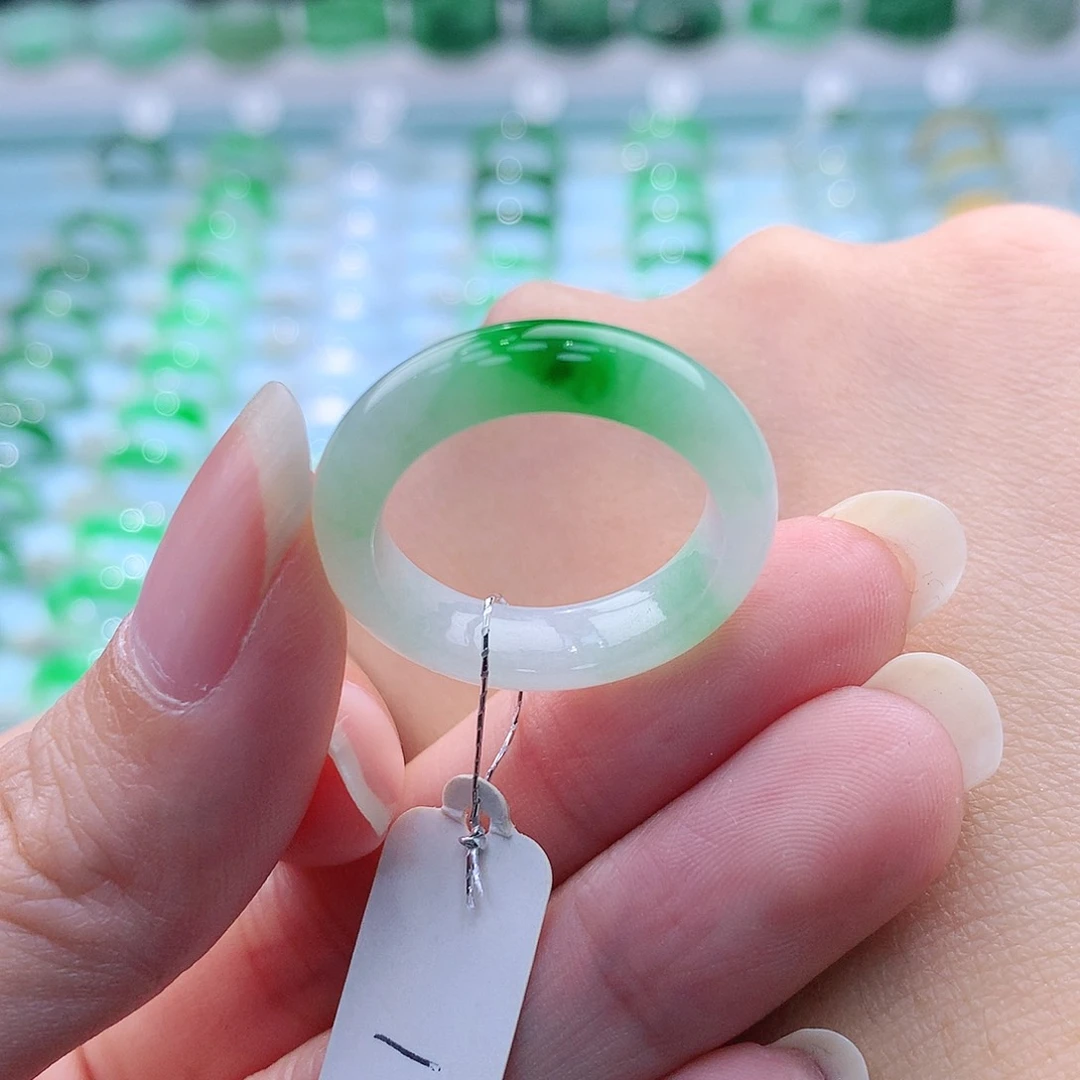 未镶嵌戒指翡翠A货缅甸翡翠