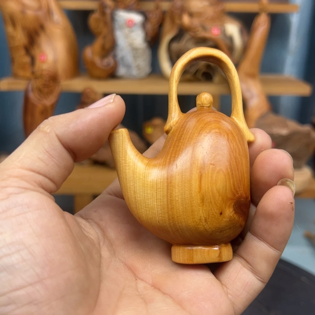 木乐*崖柏木摆件手把件