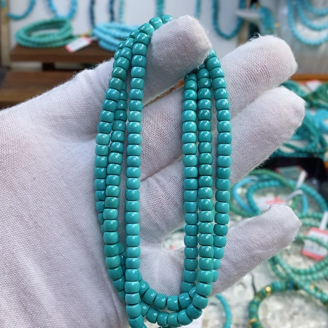 未镶嵌绿松石项链