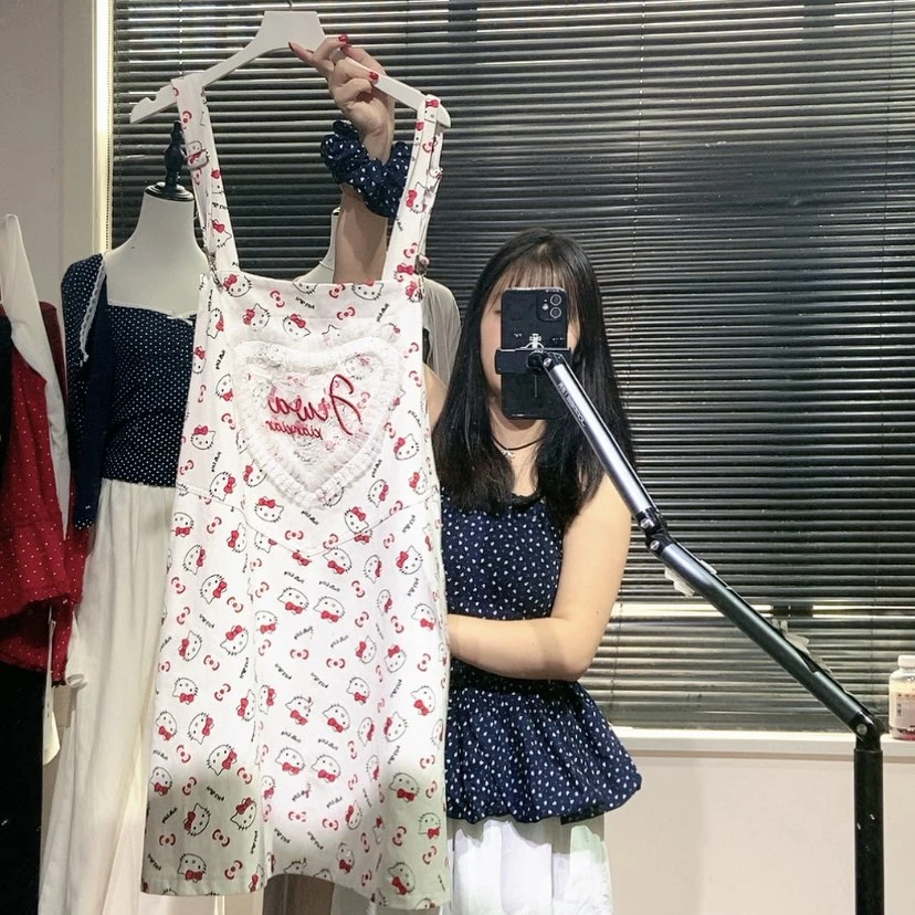 【闪购商品】背带裙猫咪