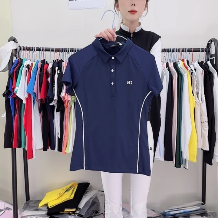 ****的高尔夫短袖，22009宝蓝色M