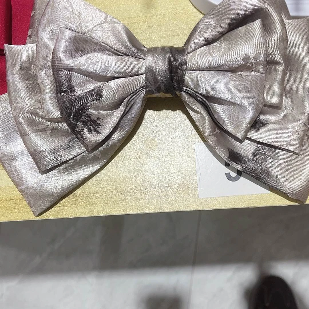 布艺铁合金蝴蝶结发夹