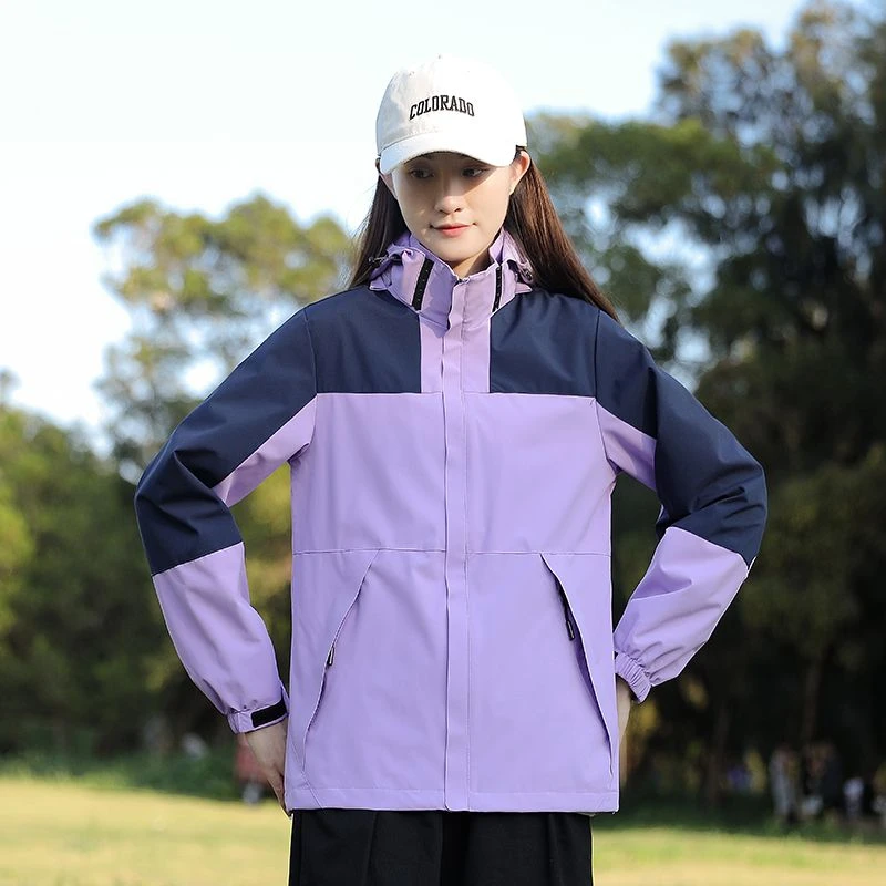 保罗探界户外运动风衣防风防水透气保暖情侣款L 618