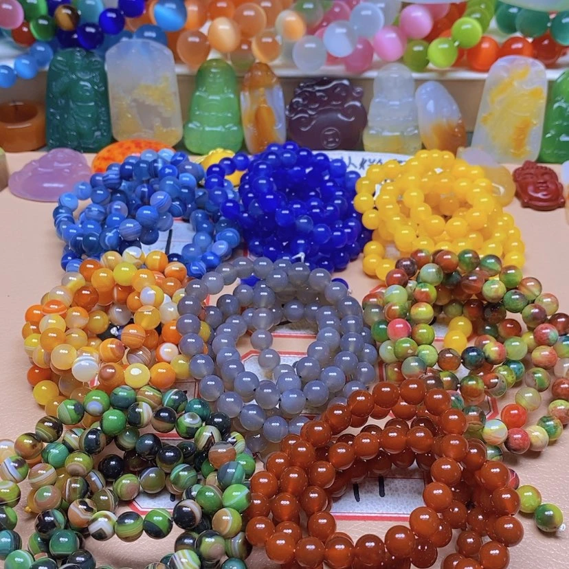 【闪购商品】玛瑙/玉髓颈饰未镶嵌一**舟