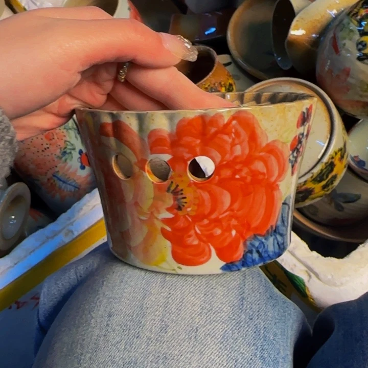 瓷片景德镇陶瓷手工手绘