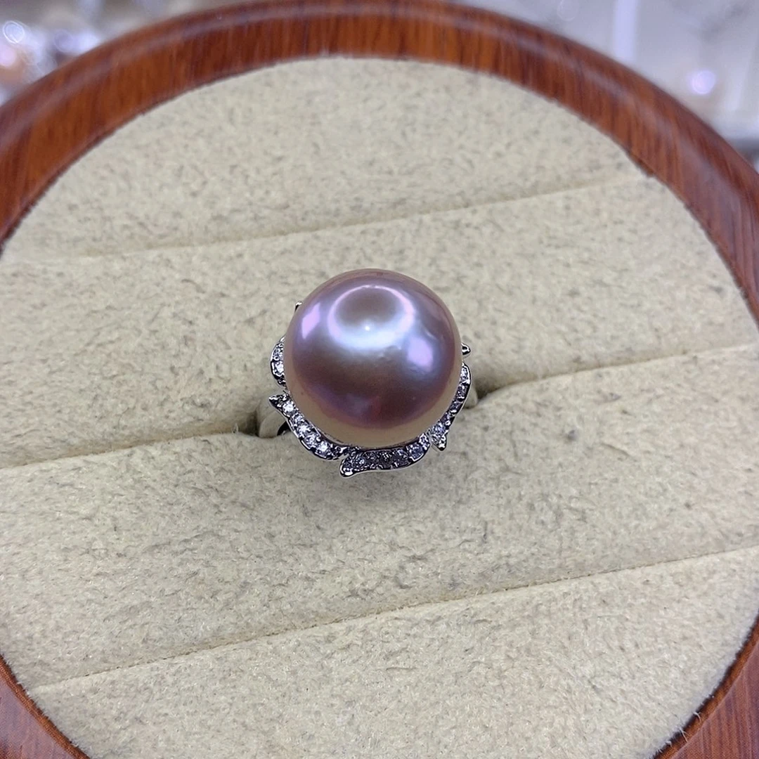 戒指淡水珍珠合金