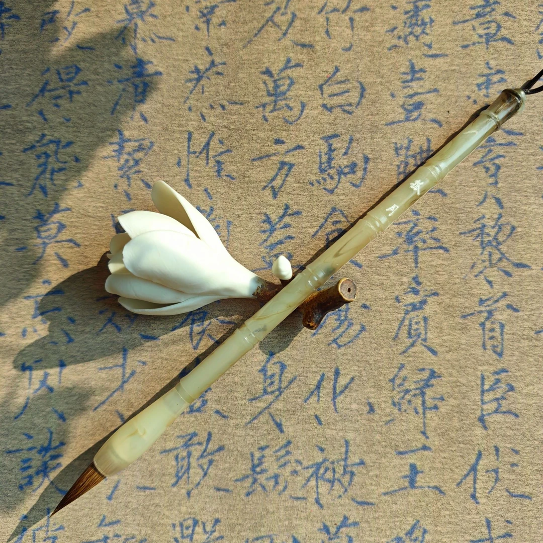 【孤月】出锋2.8口径0.7狼毫小楷毛笔初学书法国画小楷赵孟頫小行书