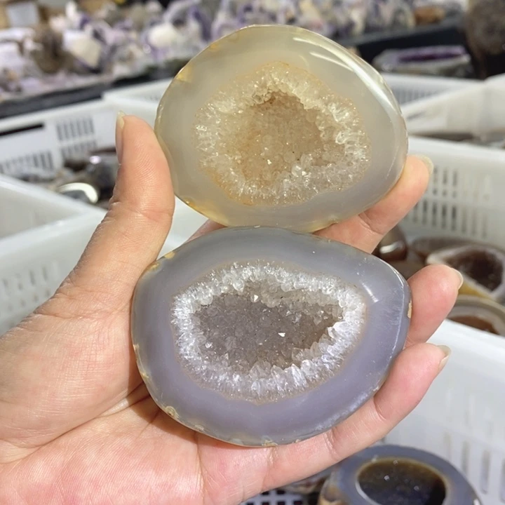 未镶嵌珠宝半成品水晶福利盆