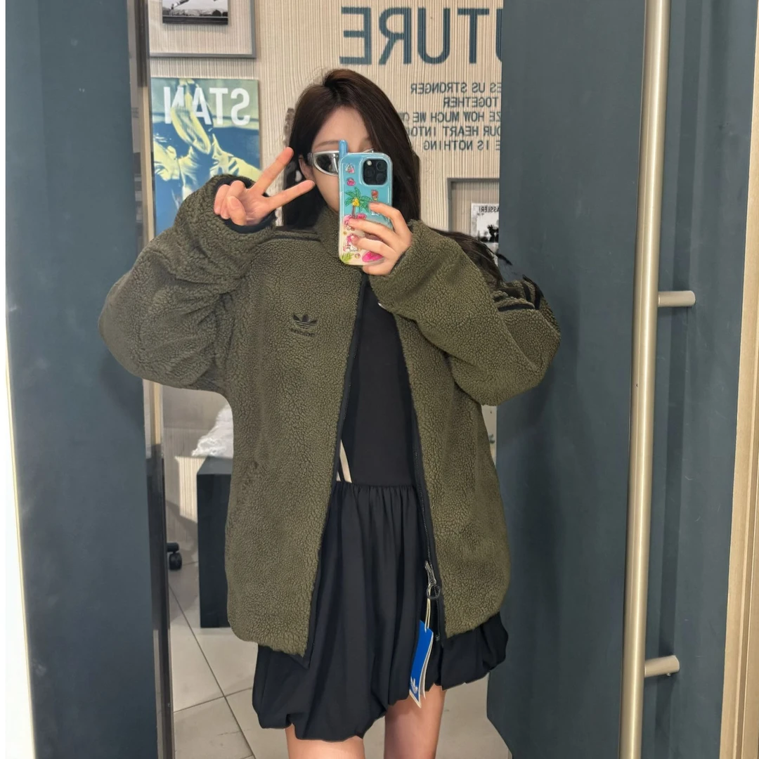adidas三叶草REVERSIBLE DOWN 双面穿鸭绒羽绒服KS6071 KS6072 X