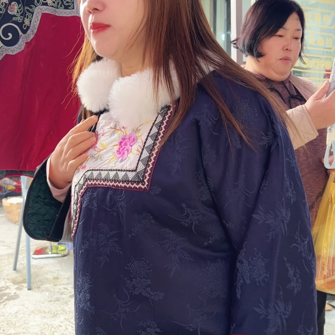 湘西苗族刺绣加厚蓝布160120斤