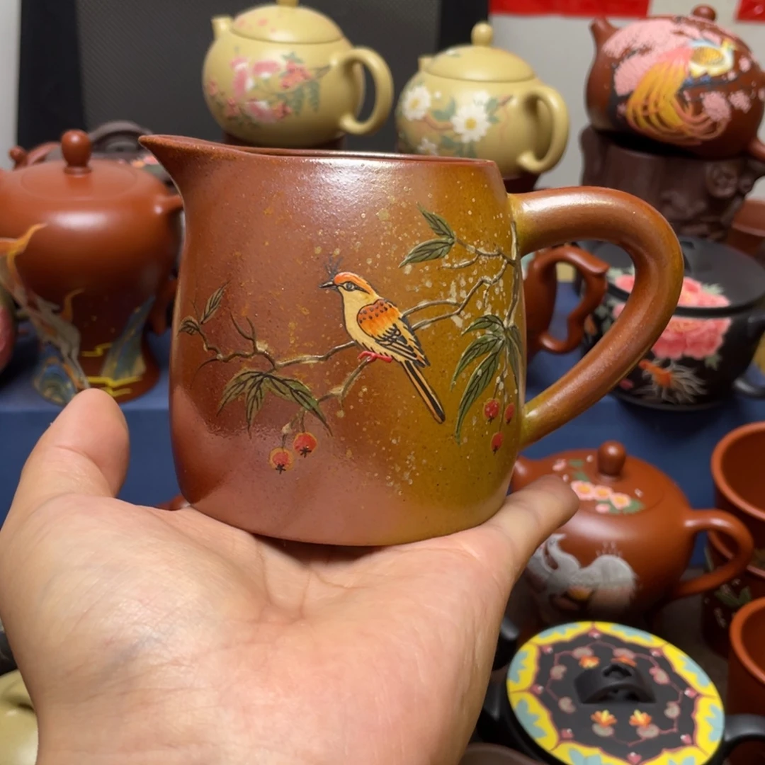 紫砂茶杯紫砂公道杯260cc