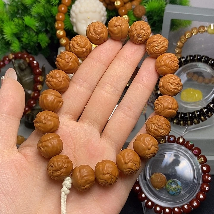手串猴头核桃恶僧手持15mm左右闪购9