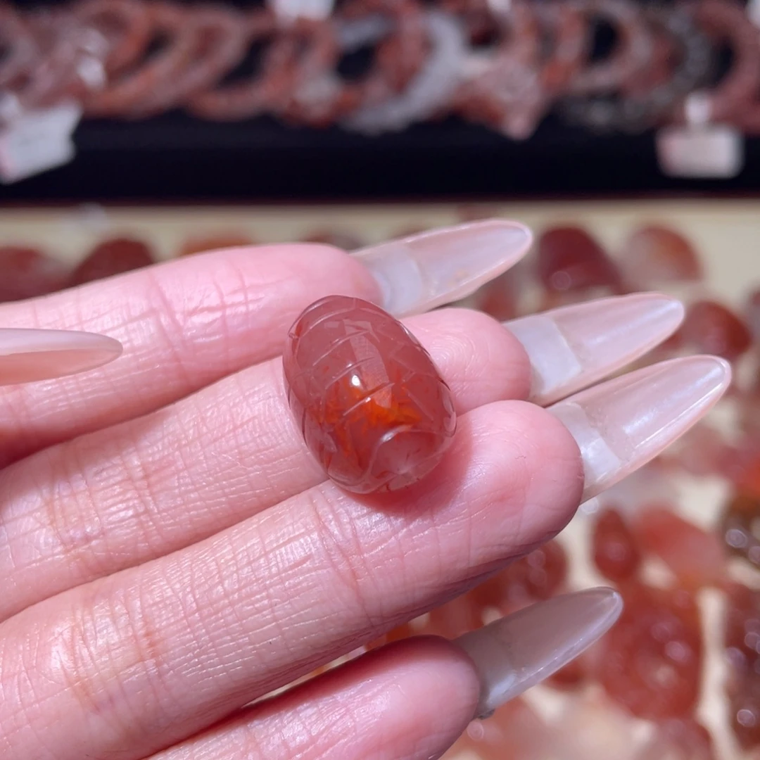 南红玛瑙冰飘配饰富甲未镶嵌1780