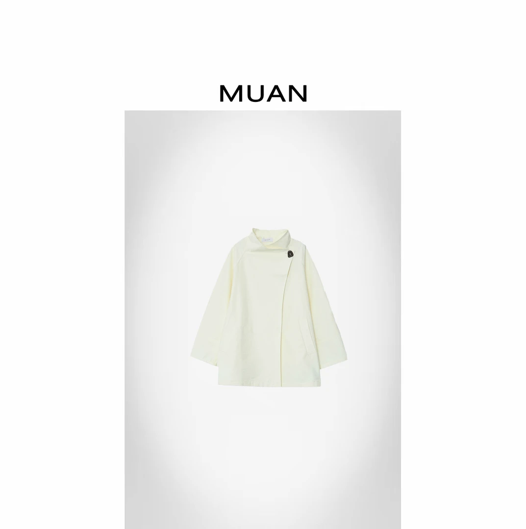 木岸MUAN：《悉尼风衣》定制高级百搭风衣外套长袖上衣女YJ-23845