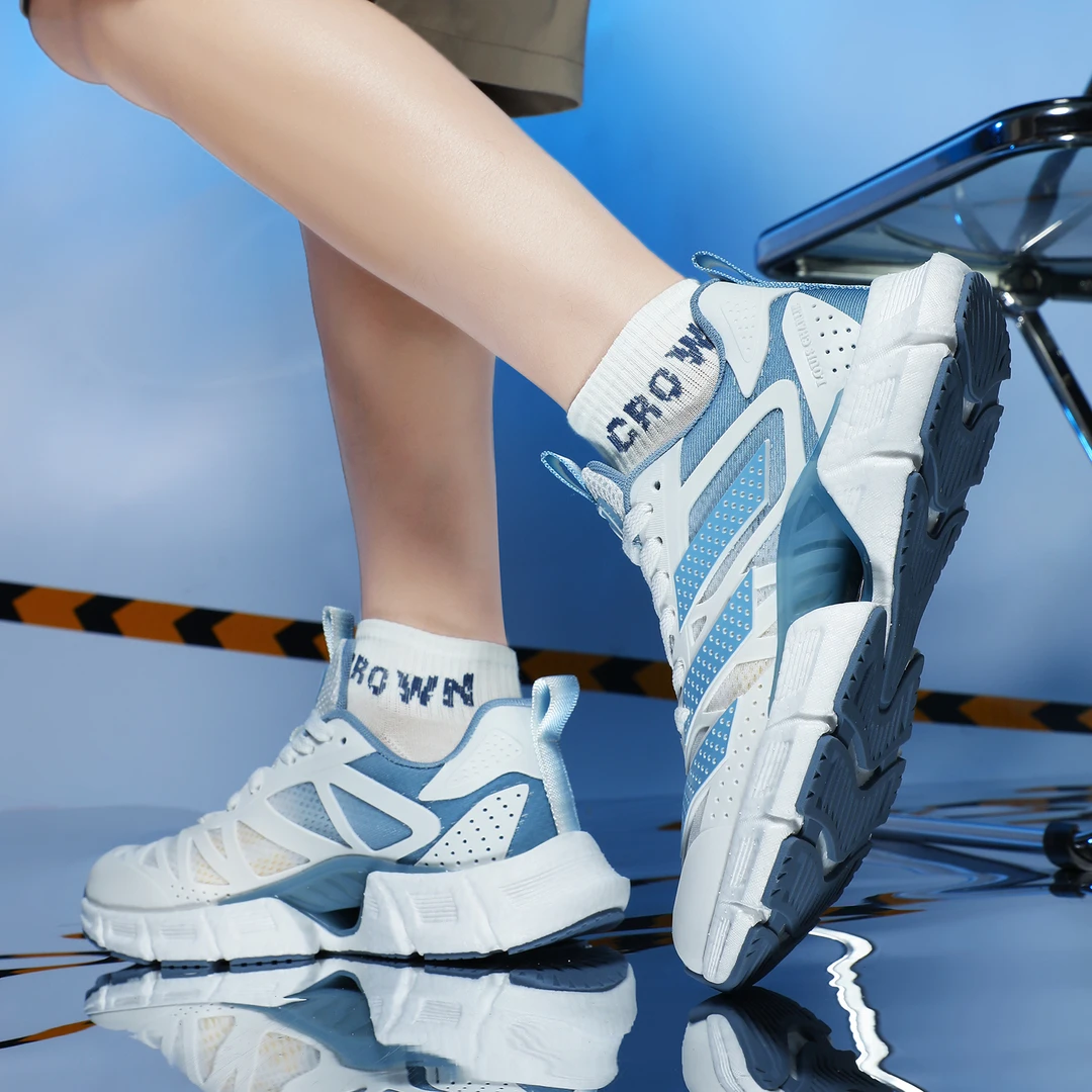 春夏情侣款鞋子潮鞋时尚男士鞋子百搭透气休闲跑步鞋YC-6601[Y/C]