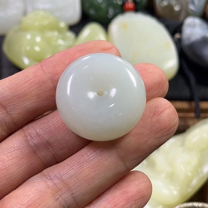 和田玉（白玉）未镶嵌吊坠(不含链)