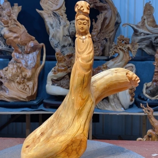 柏木（崖柏）根雕摆件