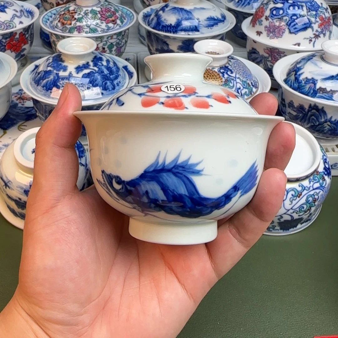 陶彦祖纯手工手绘茶具156