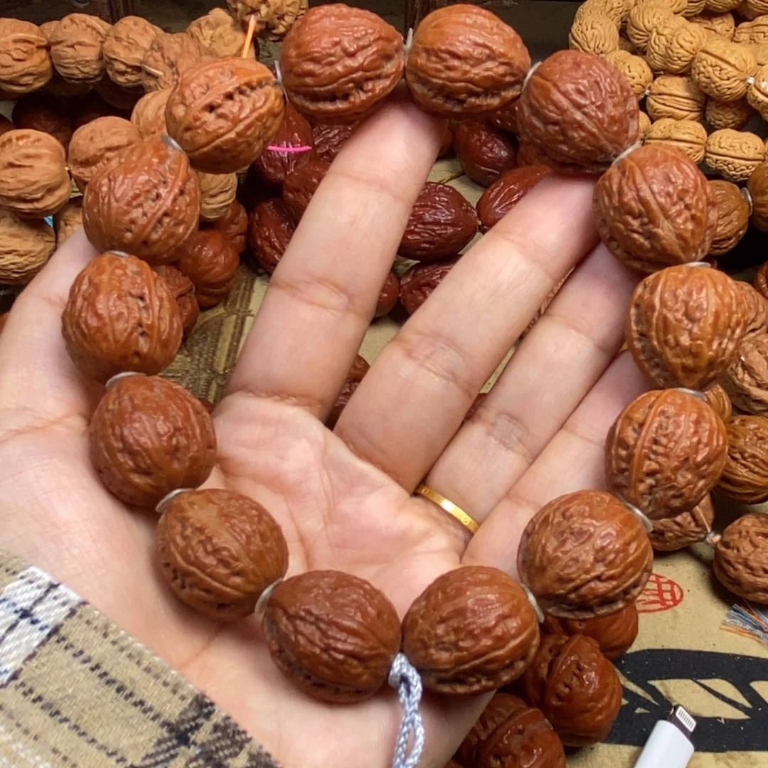 吊坠文玩核桃钱袋子文玩核桃串